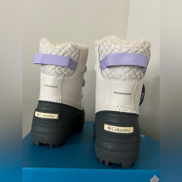 COPY - Columbia Children’s Bugaboot Celsius Fawn / Frosted Purple US 10 UK 9 EU… - Picture 3 of 6